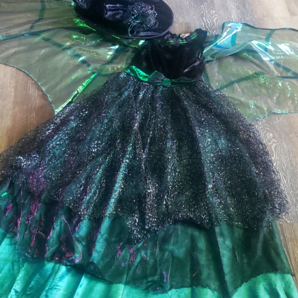Kids Emerald Enchantress Costume